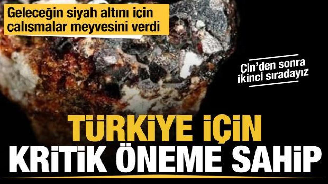 Geleceğin siyah altını Toryum yine gündemde! Türkiye için kritik öneme sahip