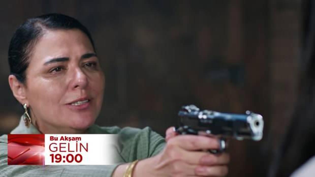 Gelin 78.bölüm fragmanı: Gözünü kan bürüyen Mukadder, Hançer’e silah çekti! Öldürecek mi?