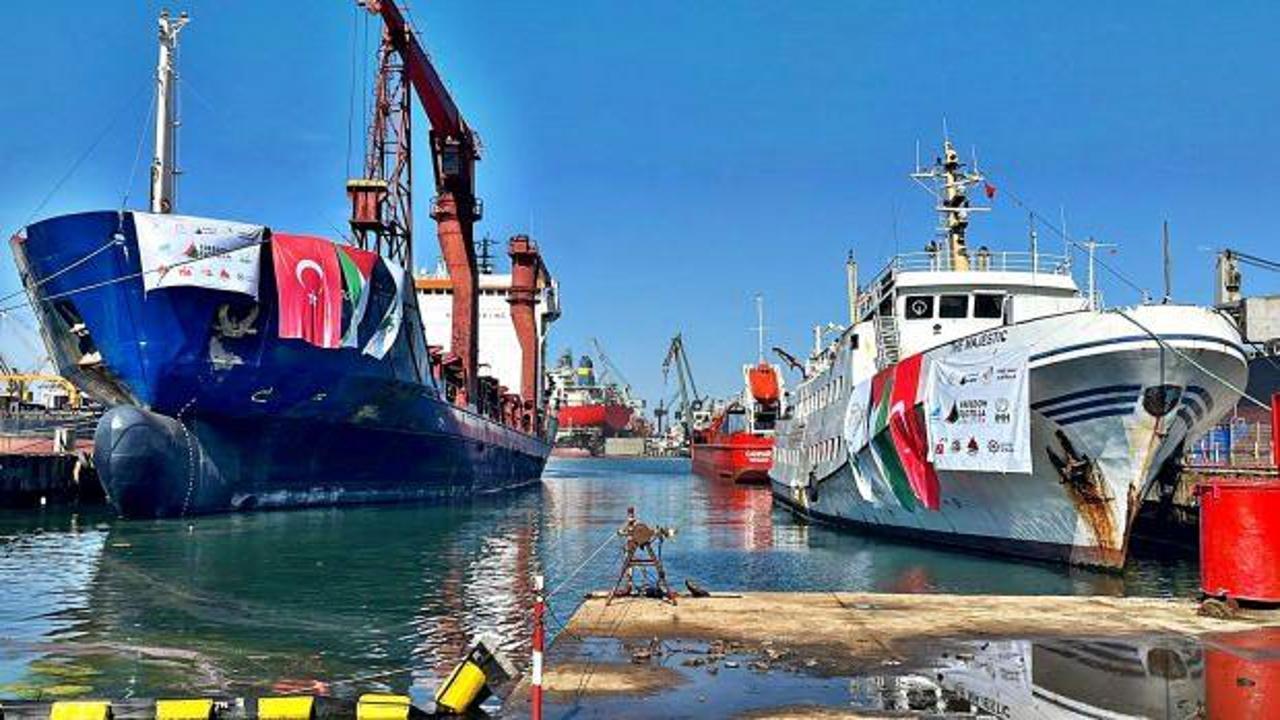 Gemiler hazır, Özgürlük Filosu Gazze'ye doğru yola çıkıyor!