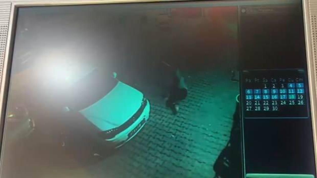Genç kız dördüncü kattan yere çakıldı! Dehşet veren anlar kamerada