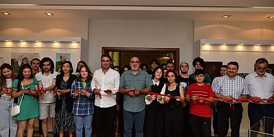 GENÇLİK GEMİSİ’NDEKİ SANAT KURSLARININ YILSONU SERGİSİ AÇILDI