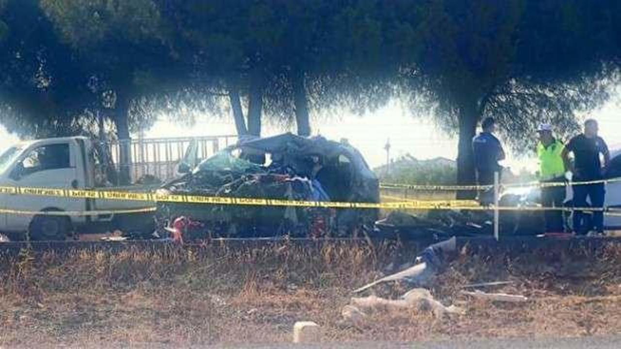 Geri geri gelen kamyonete çarpan otomobil sürücüsü öldü