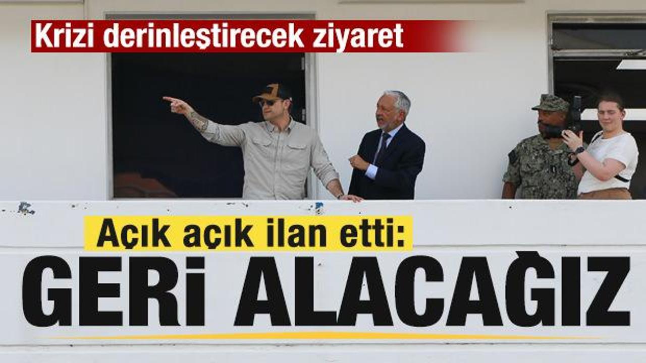 Gerilimi yükseltecek ziyaret! ABD açık açık ilan etti: Geri alacağız