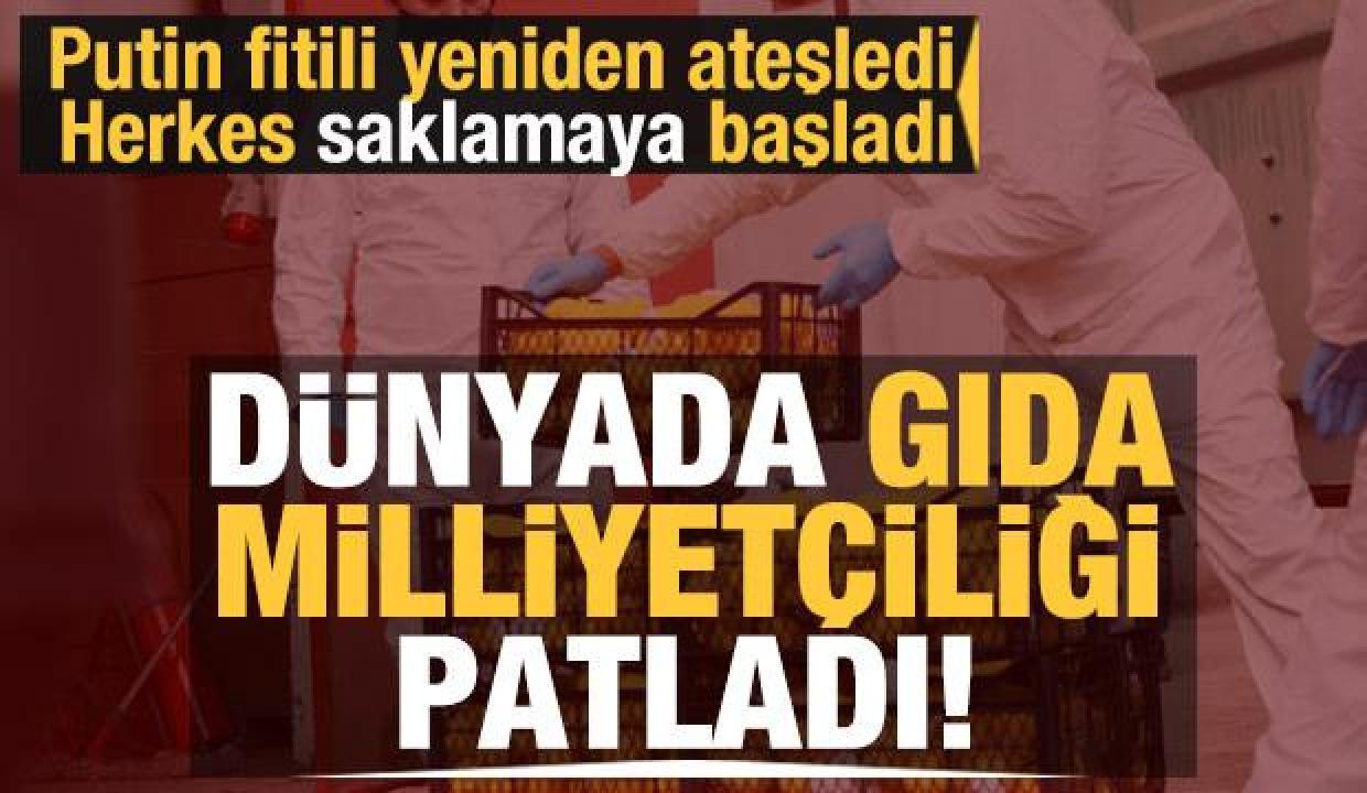 Gıda milliyetçiliği tüm dünyayı sardı: Ülkeler bir bir ihracatı durduruyor