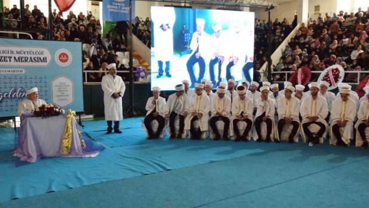 Giresun’da 227 hafızın gurur günü... İcazetlerini aldılar