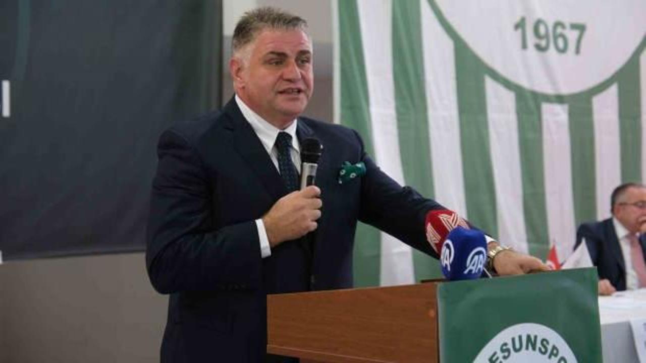 Giresunspor Başkanı Yamak'tan 