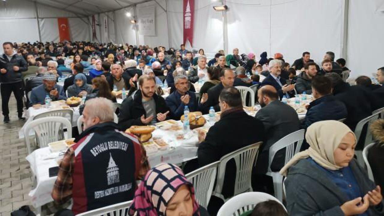 GİV'den Kahramanmaraş'ta depremzedelere İftar