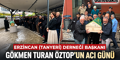 GÖKMEN TURAN ÖZTOP’UN ABİSİ MUSTAFA ÖZTOP’A SON VEDA