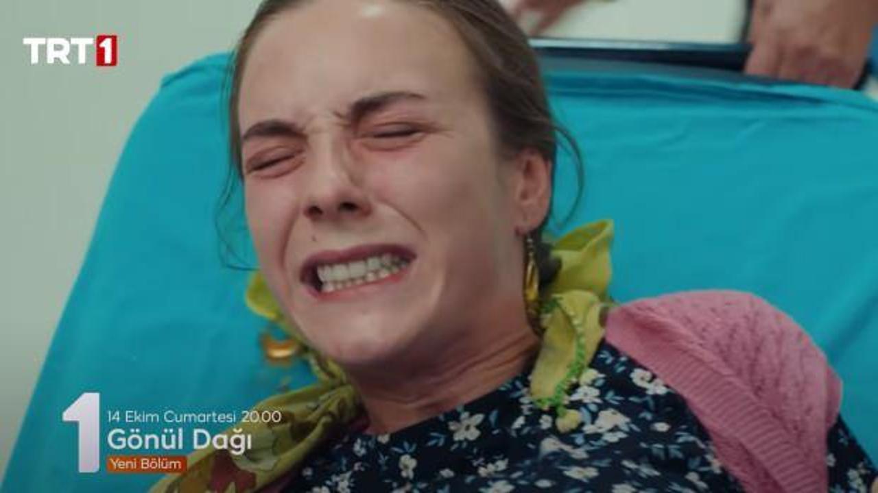 Gönül Dağı 109.bölüm fragmanında riskli doğum! Mihriban bebeğini kaybediyor mu?