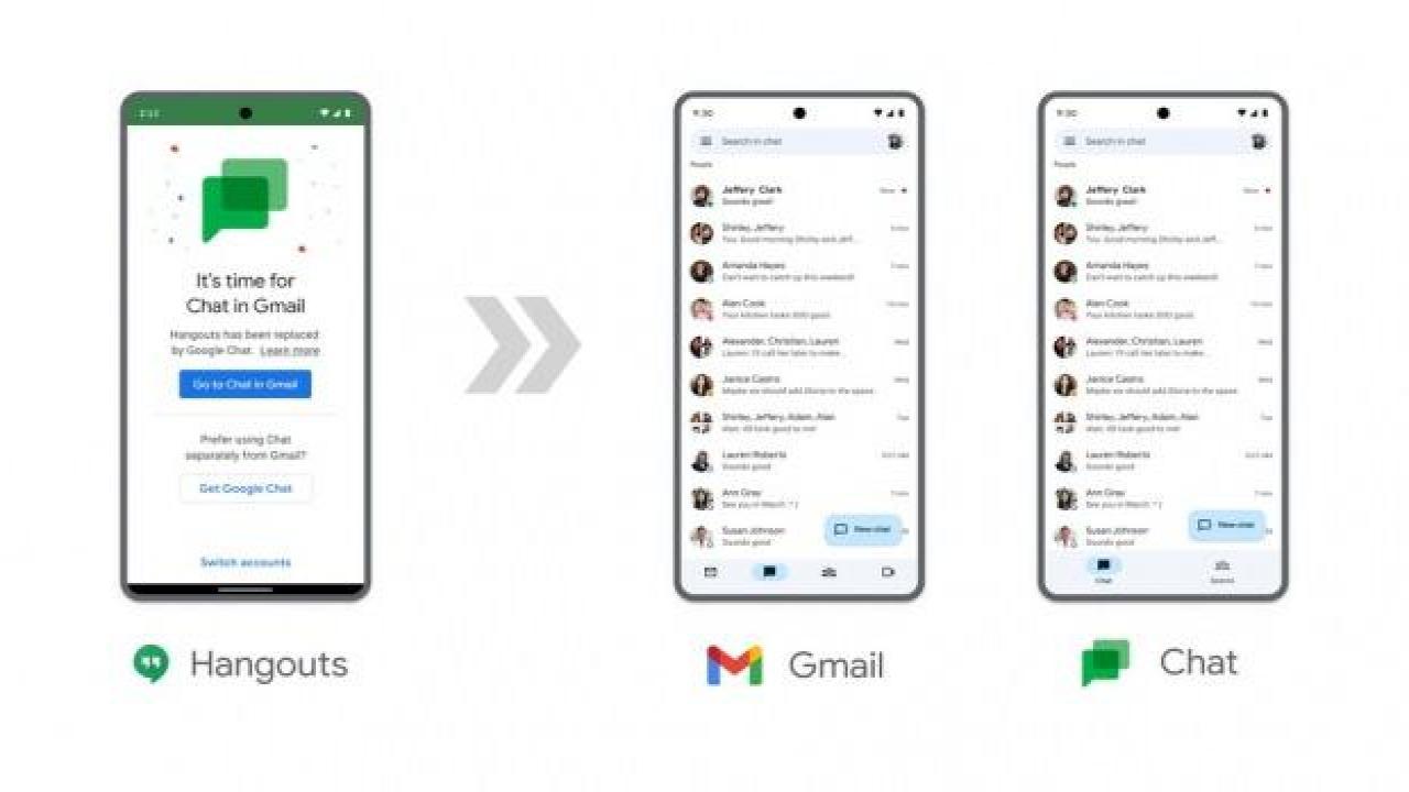 Google Hangouts uygulaması tamamen kapatıldı
