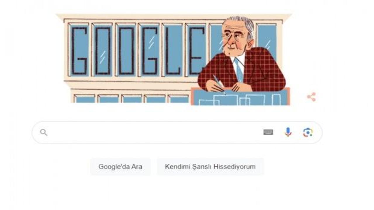 Google'dan Türk mimar Eldem'in doğum gününe özel 