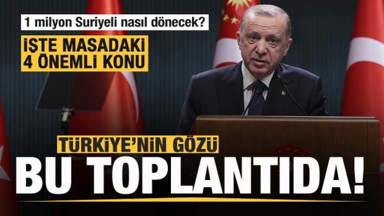 Gözler Kabine toplantısında! Masada kritik 4 konu var