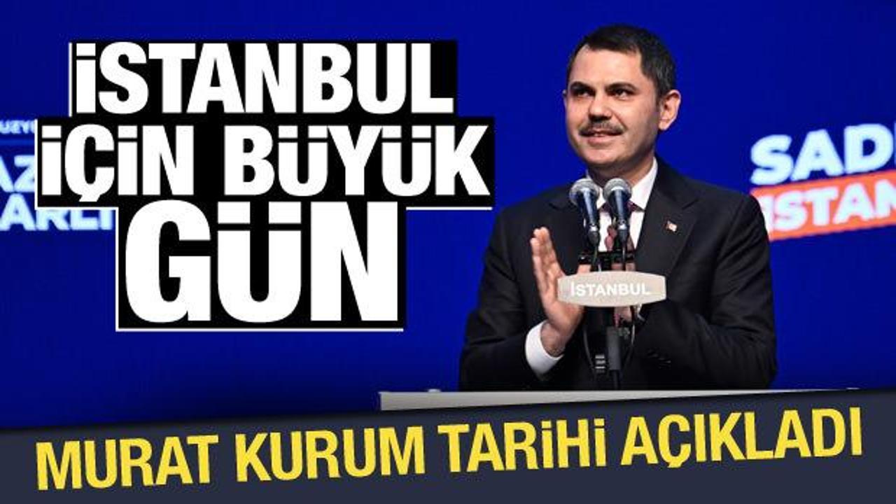 Gözler Murat Kurum'un toplantısında: İstanbul projelerini açıklayacak