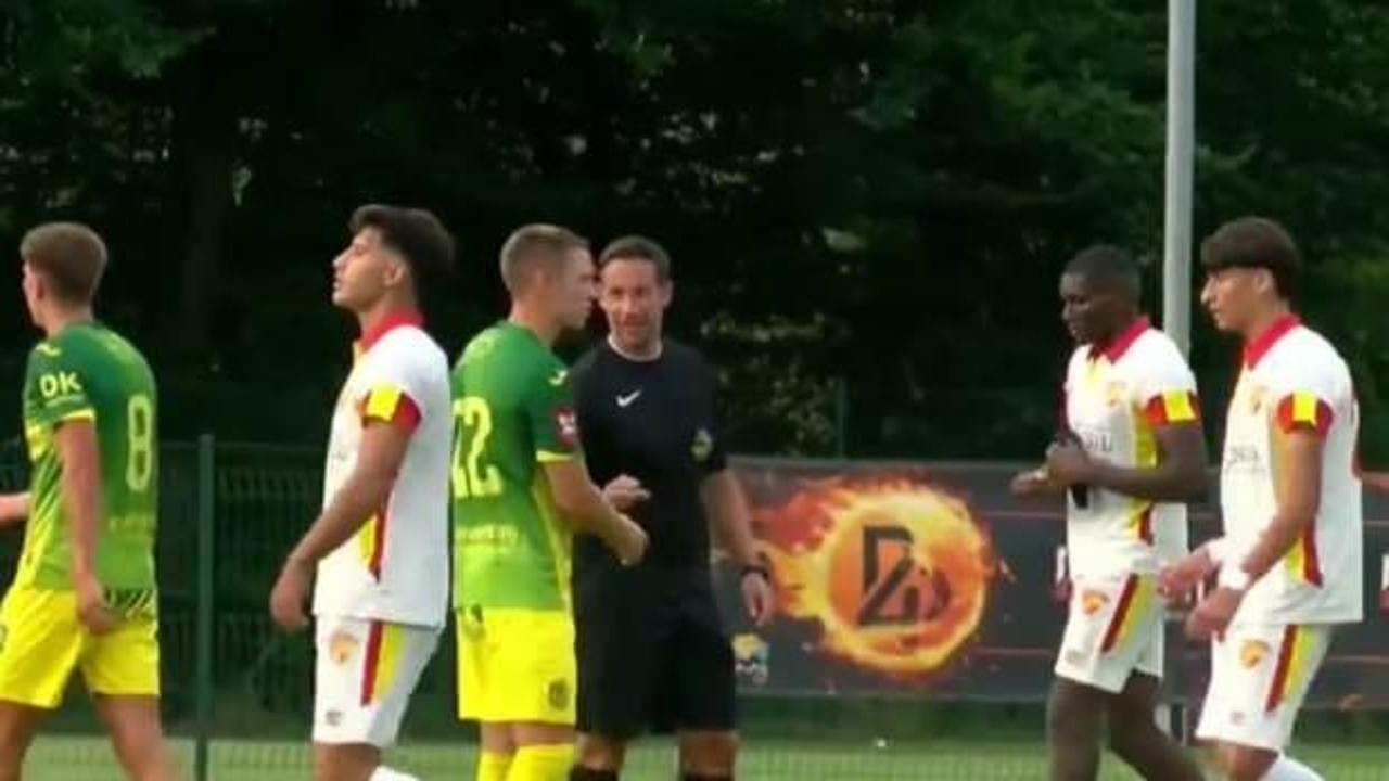 Göztepe hazırlık maçında mağlup