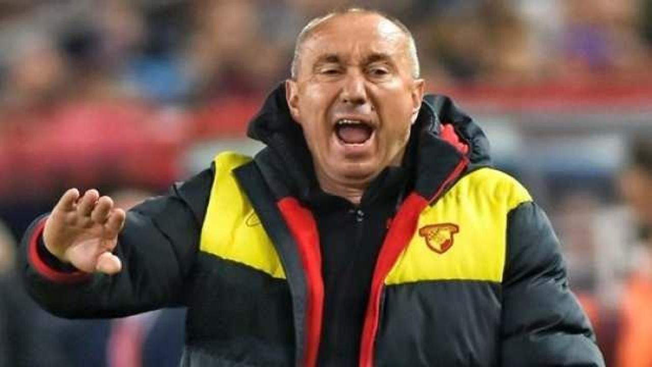 Göztepe teknik direktörü Stoilov'dan Trabzonspor temennisi