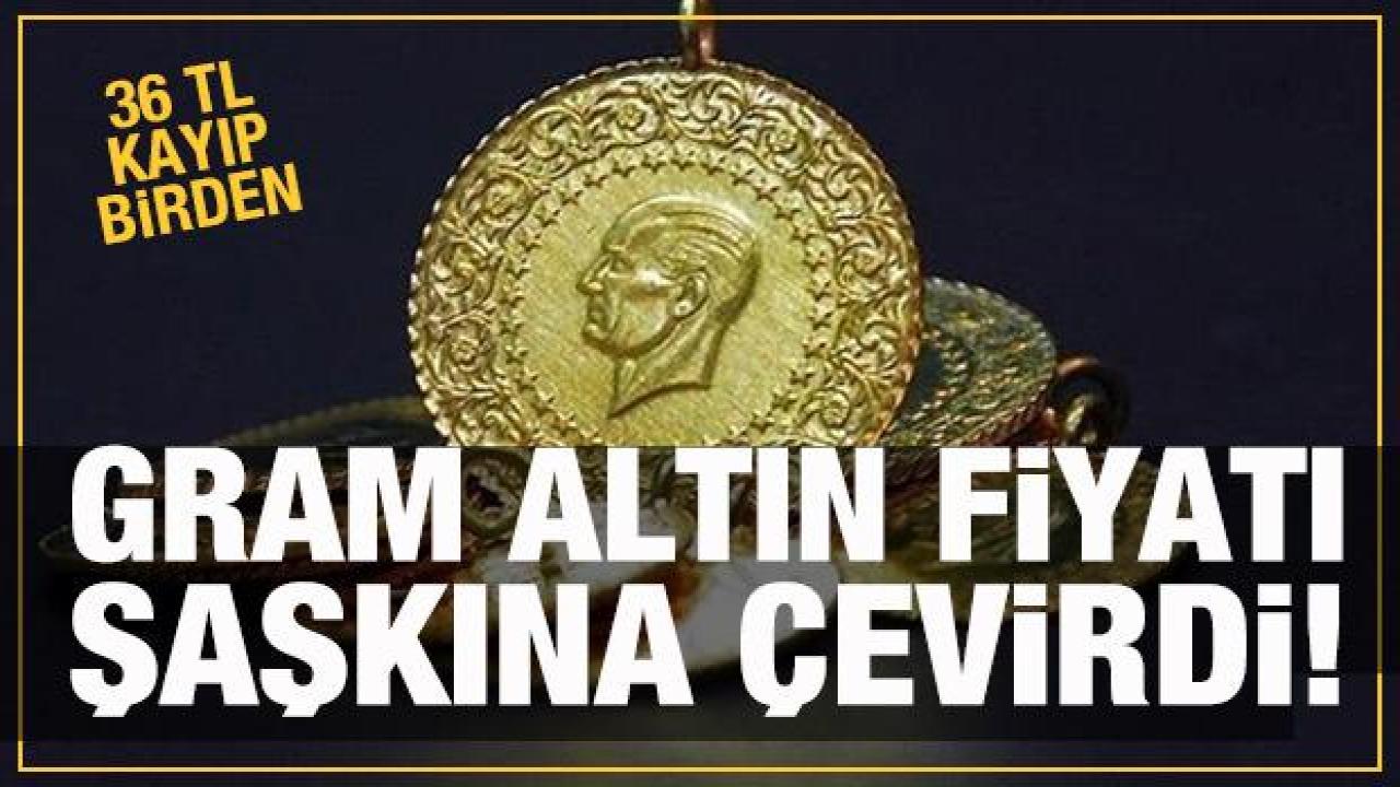 Gram altın yatırımcısı şokta: Dikkat çeken ciddi kayıp!