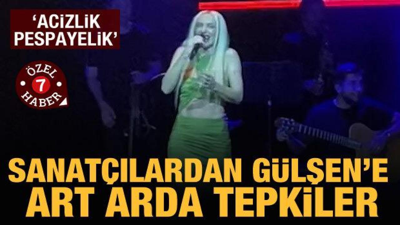 Gülşen'e bir tepki de sanat camiasından! MESAM ve usta oyuncular ateş püskürdü