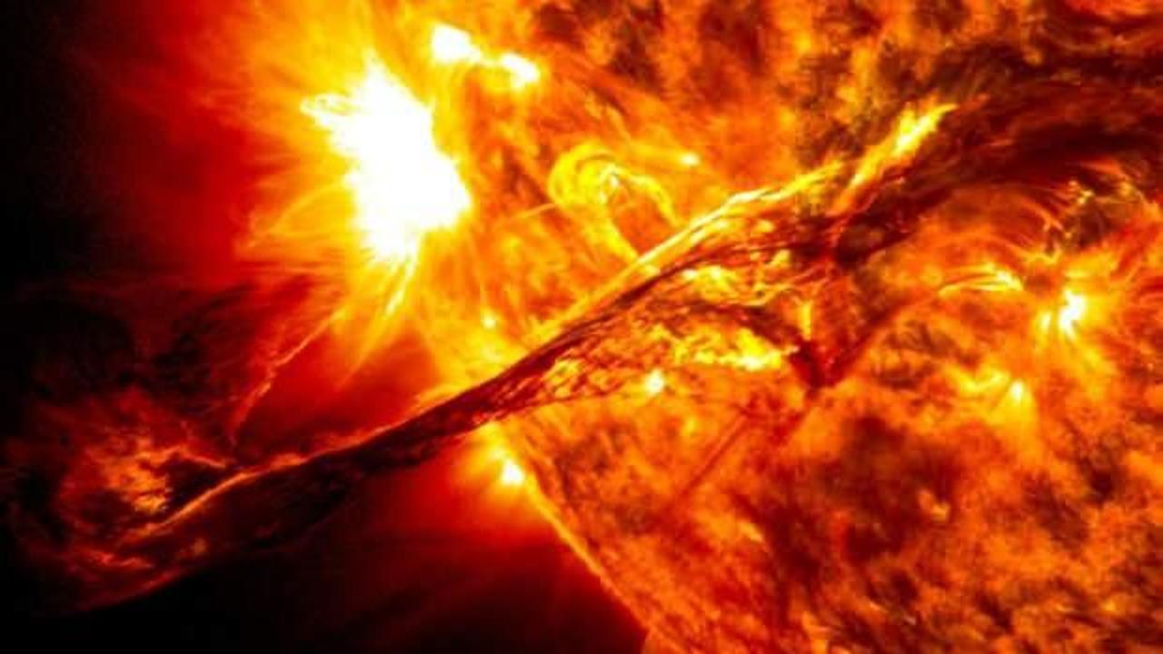 Güneş'te devasa bir patlama daha oldu