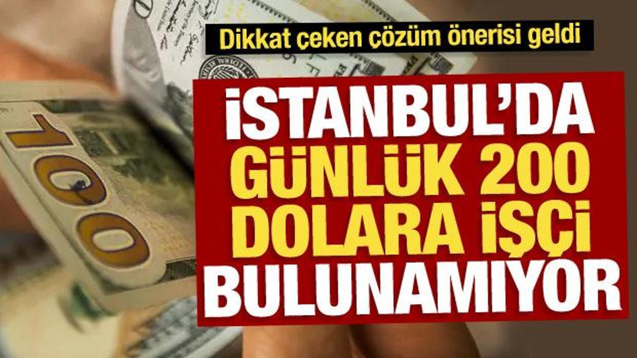 Günlük 200 dolara işçi bulunamıyor! Avdagiç'ten dikkat çeken çözüm önerisi