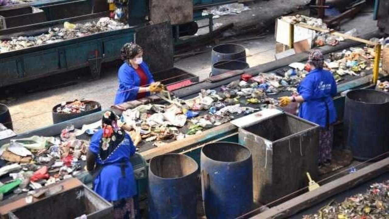 Günlük 40 ton atık ekonomiye kazandırılıyor