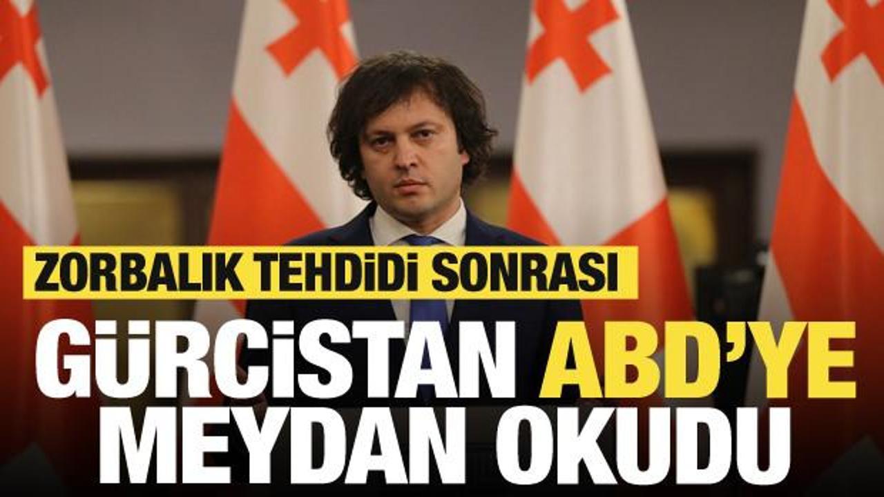 Gürcistan ABD'ye meydan okudu! Çok çarpıcı Rusya çıkışı