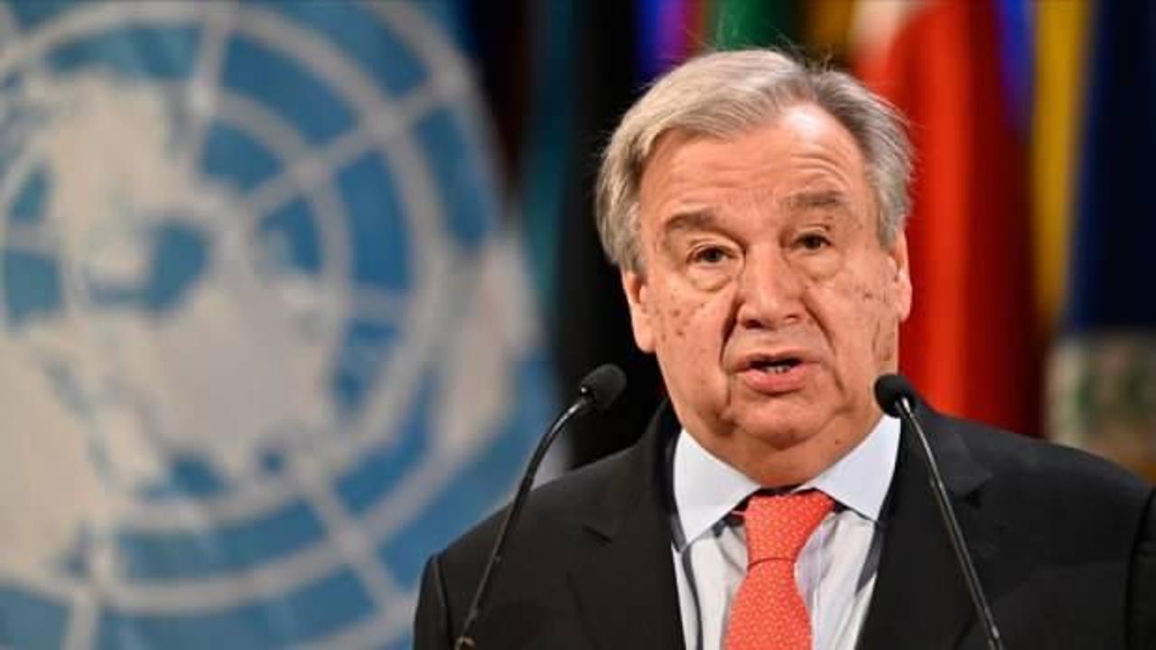 Guterres, BMGK'nın Gazze için 