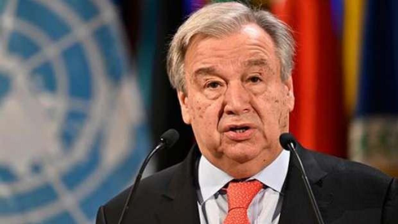 Guterres: Dünya derin bir şok yaşıyor!