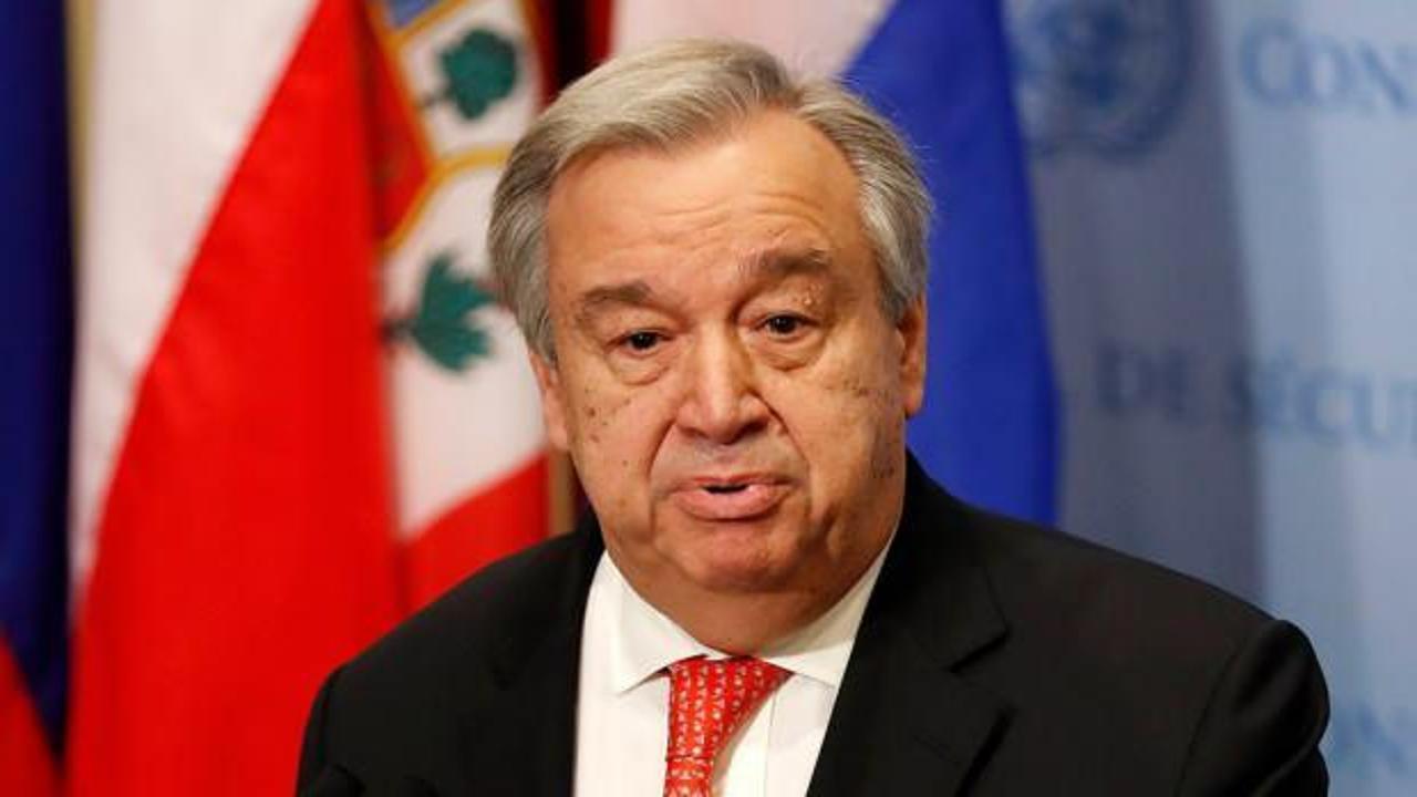 Guterres: Filistin halkına desteğimiz sürecek