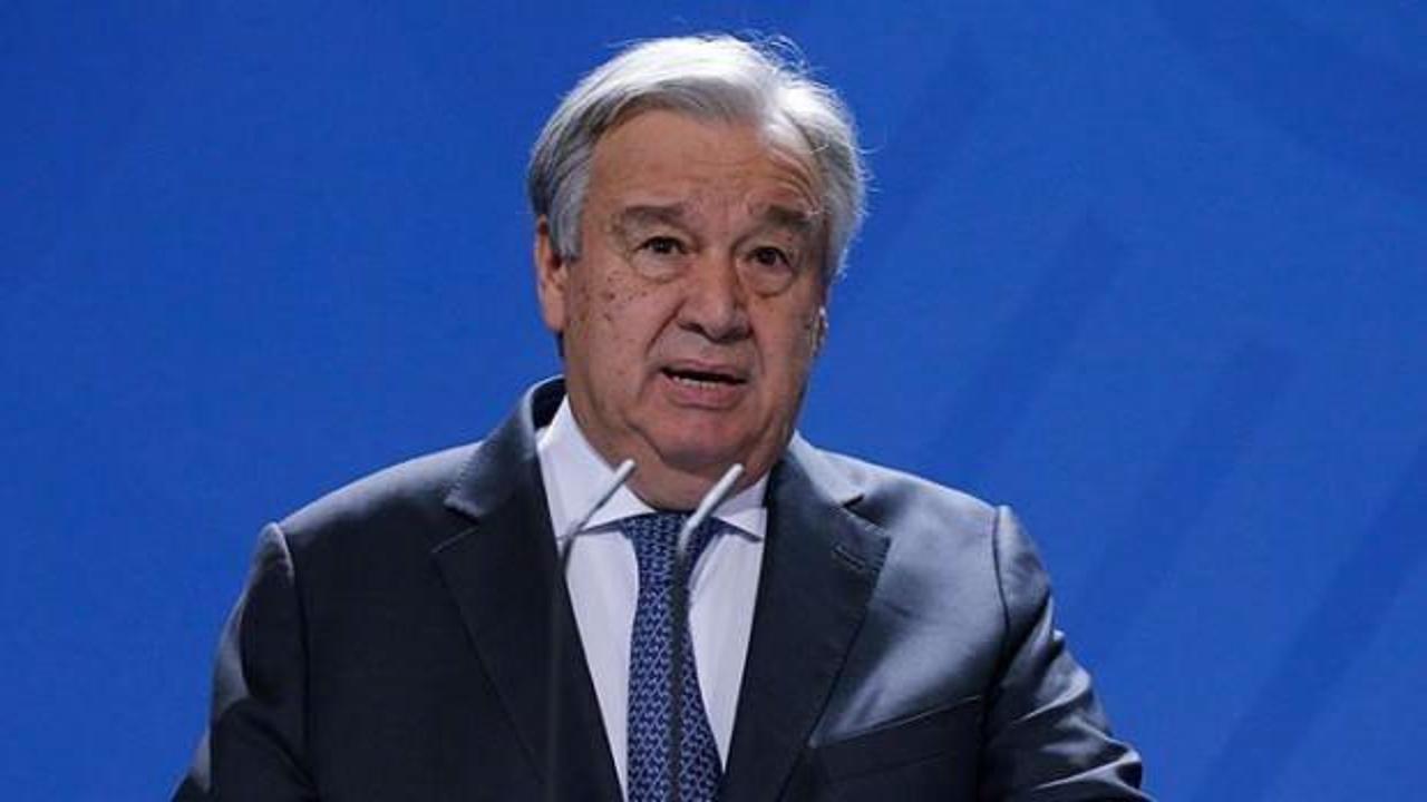 Guterres'ten Erdoğan'a Etiyopya ve Somali teşekkürü