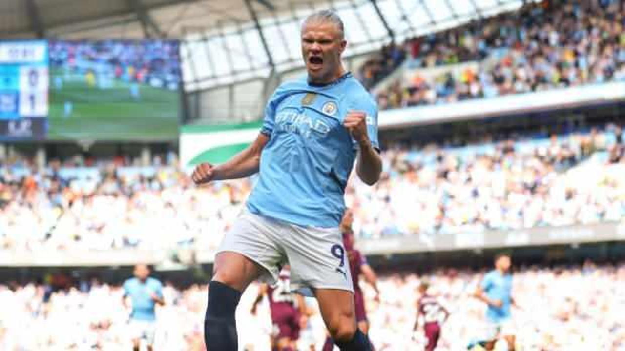 Haaland, Premier Lig'de Wayne Rooney'i yakaladı