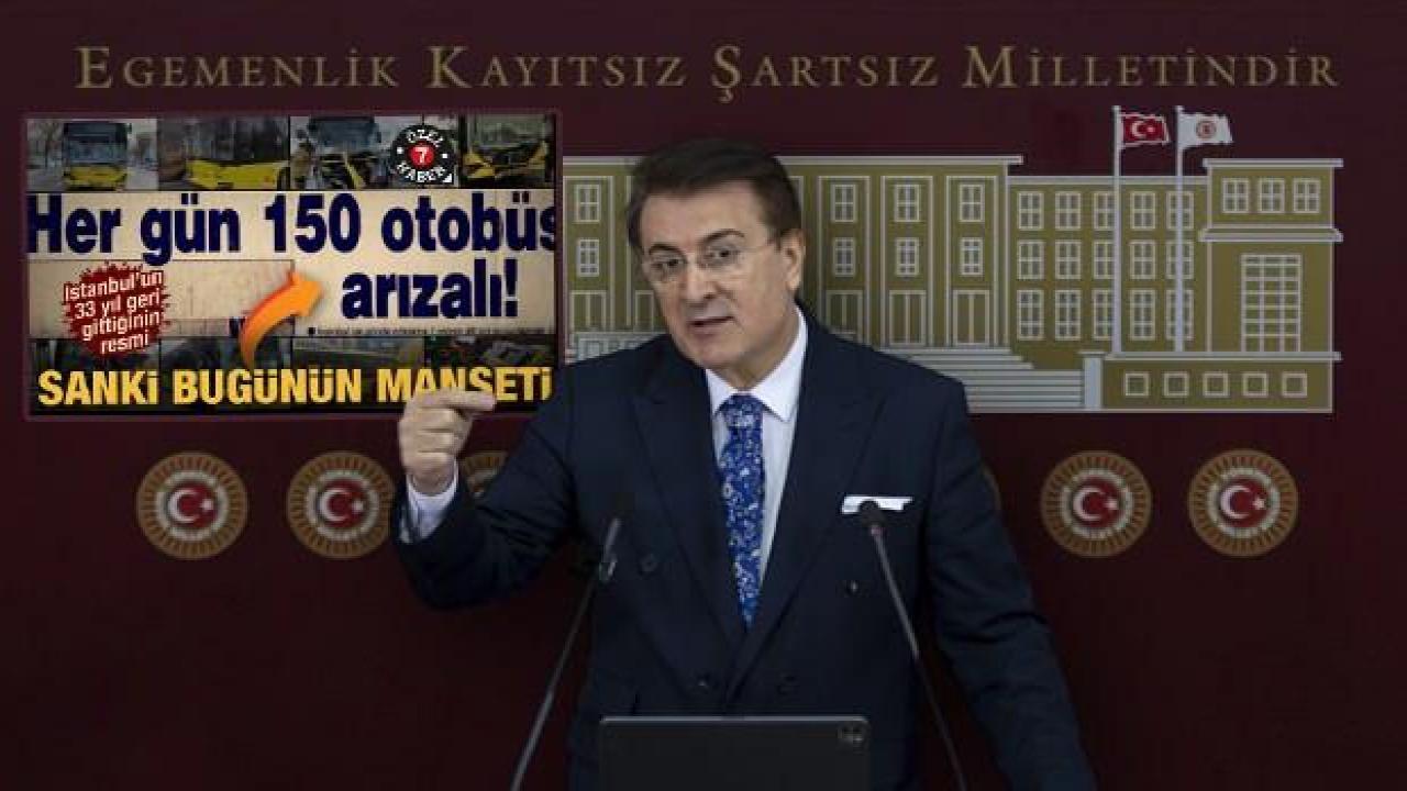 Haber7'nin manşeti Meclis gündeminde... Aydemir'den İBB'ye '33 yıl' hatırlatması