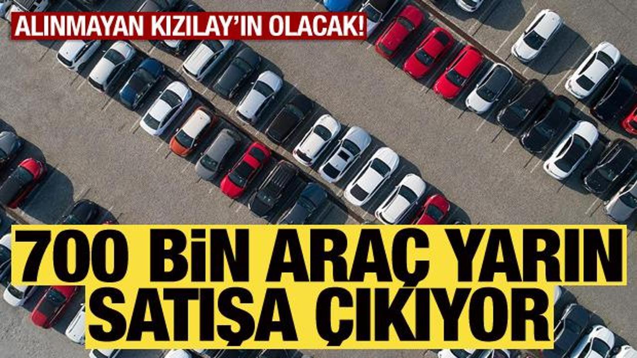 Hacizli malların satışında yeni dönem yarın başlıyor