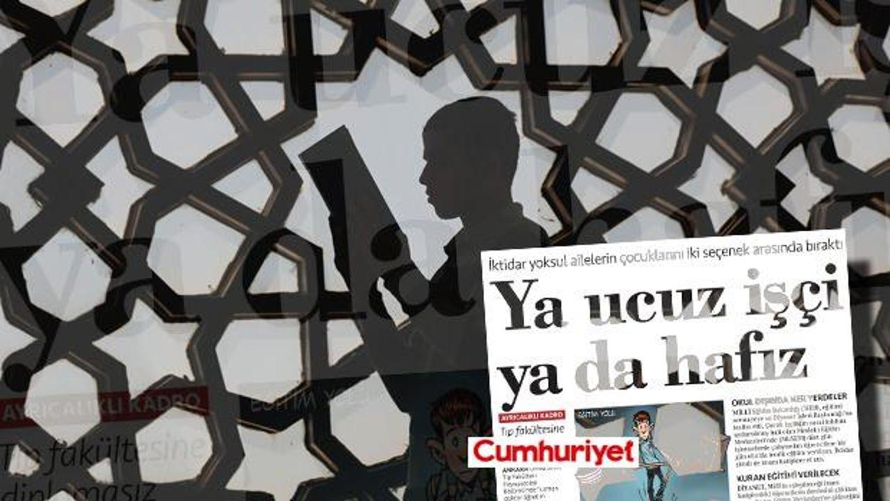 Hafızlığa 'Cumhuriyet' garezi