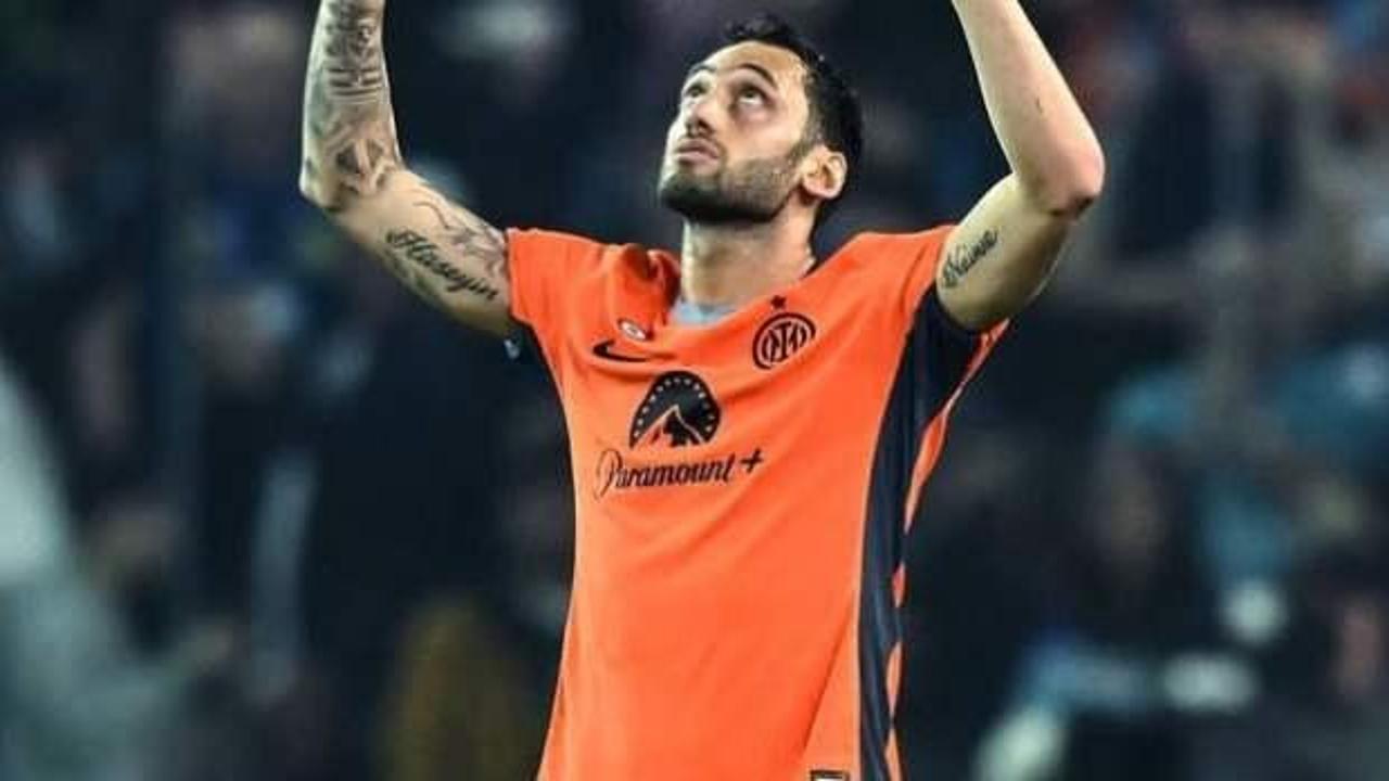 Hakan Çalhanoğlu attı İnter 90+5'te kazandı!