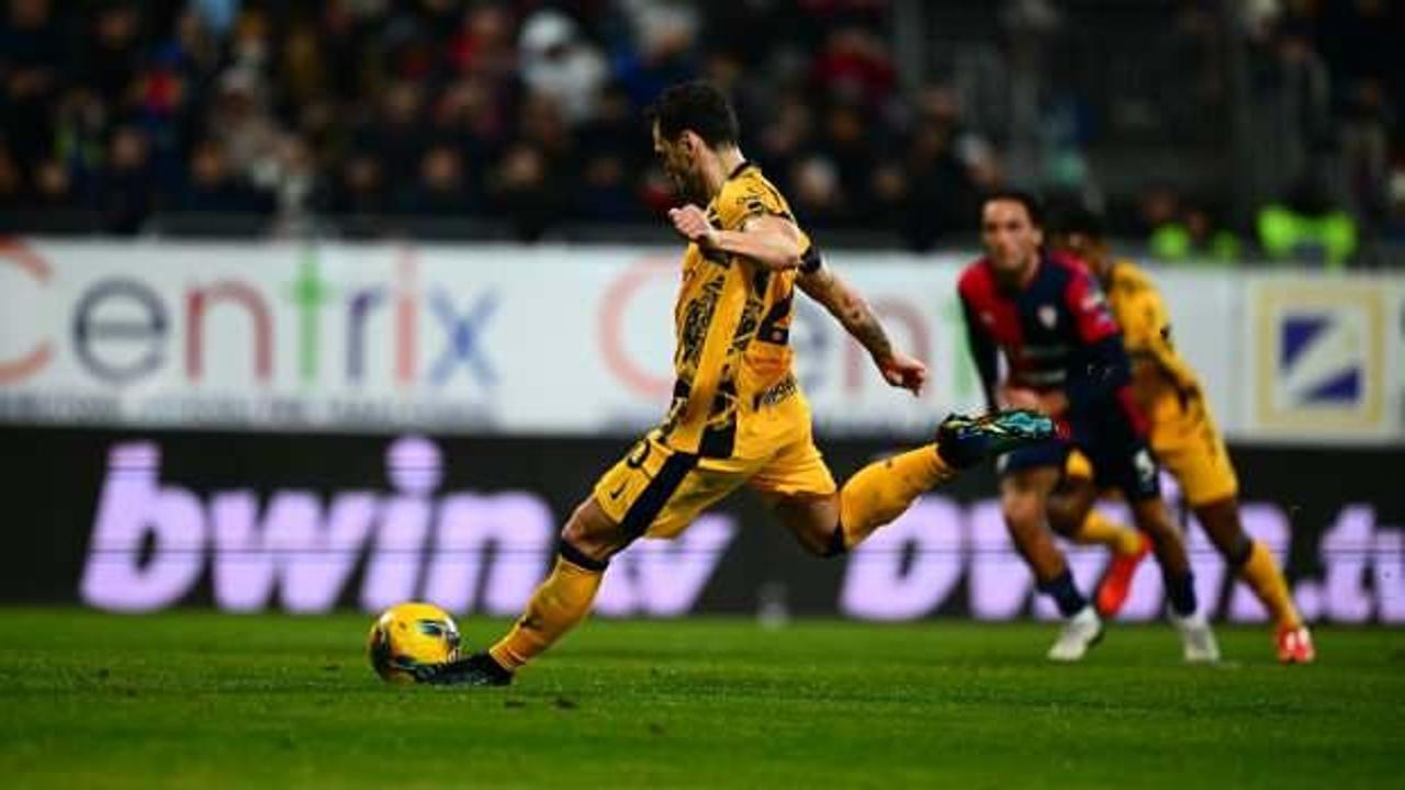 Hakan Çalhanoğlu attı! Inter farklı kazandı