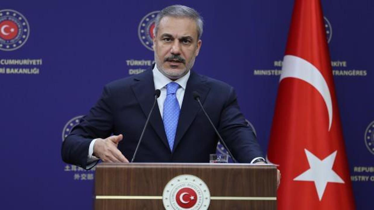 Hakan Fidan'dan Brüksel'de Filistin mesajı!