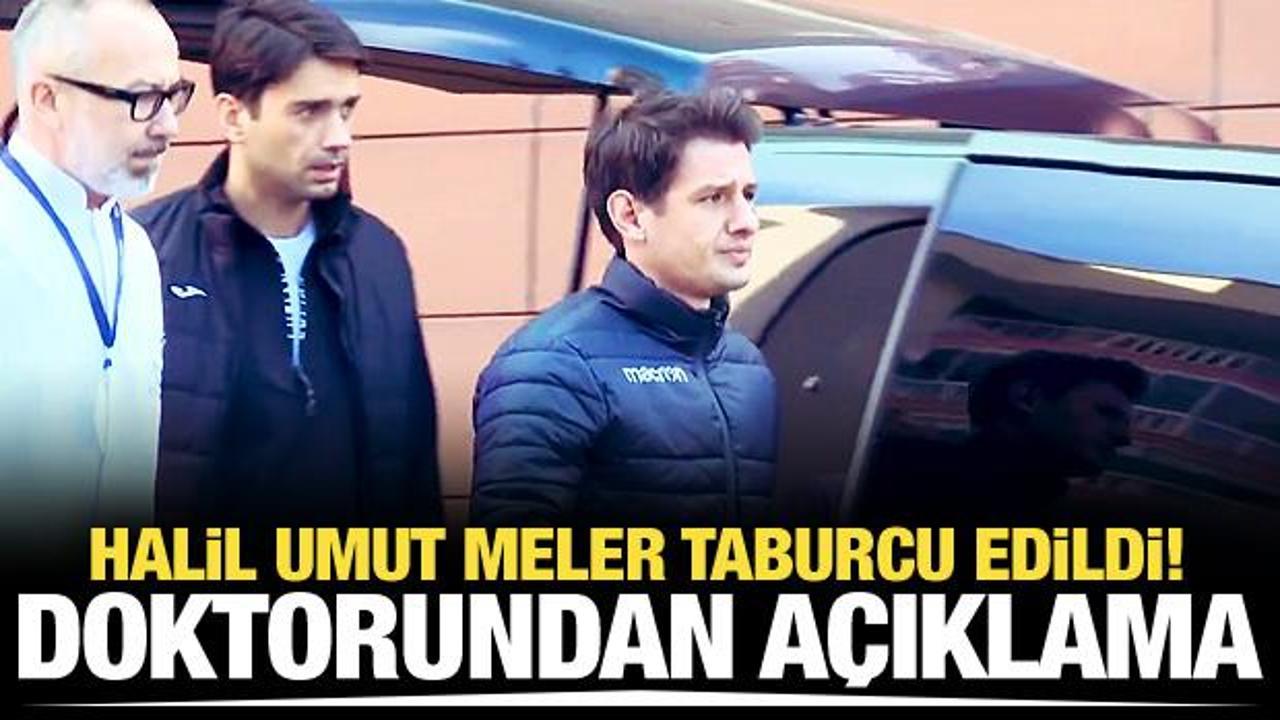 Halil Umut Meler taburcu edildi