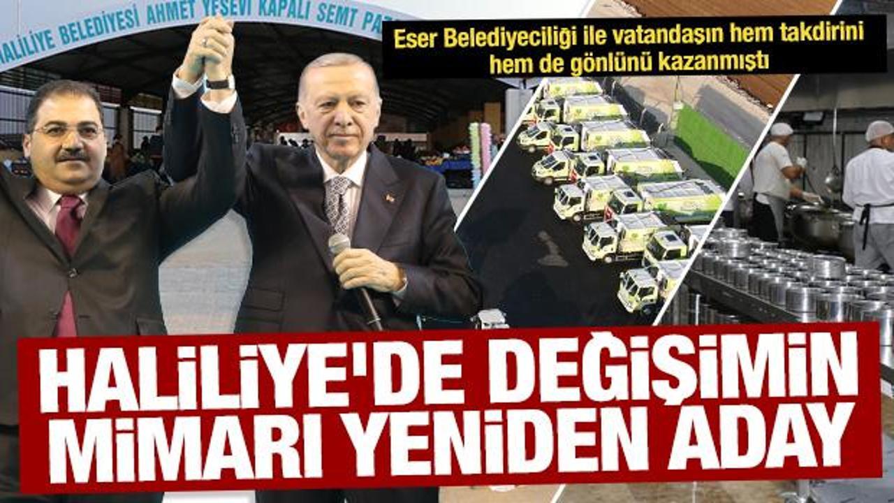 Haliliye'de değişimin mimarı Canpolat, yeniden 