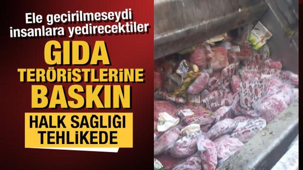 Halk sağlığı tehlikede! 'Pes artık' dedirten görüntüler... Kilolarcası imha edildi