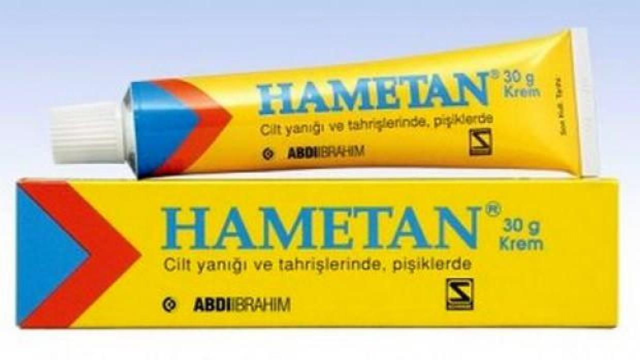 Hametan krem ne işe yarar? Hametan krem yüze sürülür mü?