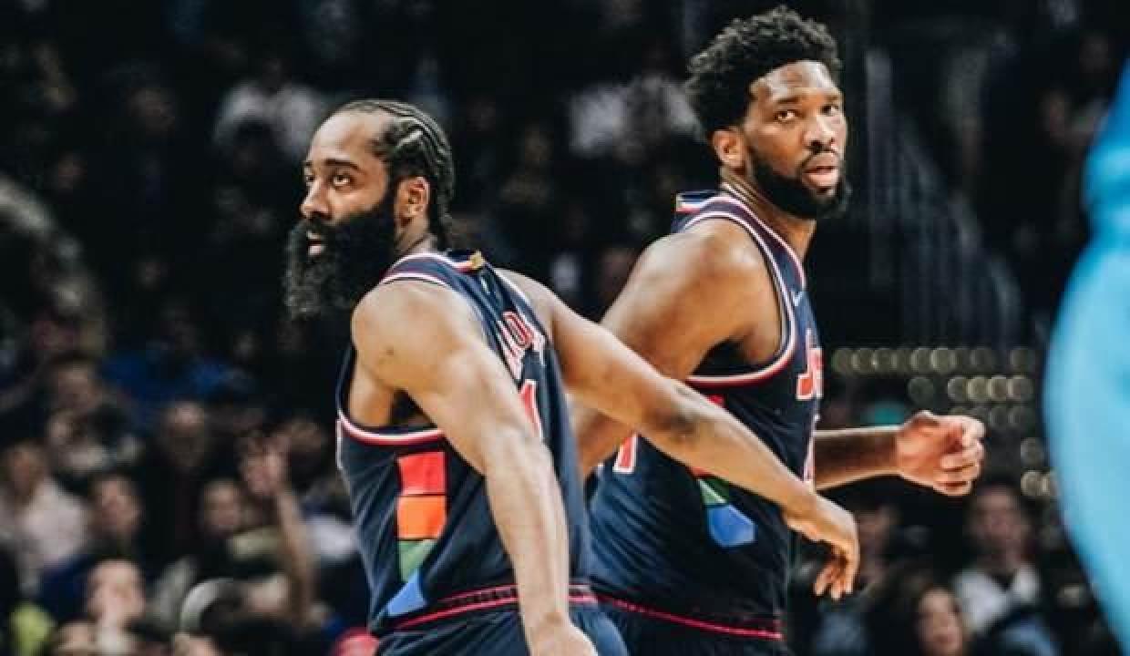 Harden ve Embiid 'double-double' yaptı, 76ers kazandı