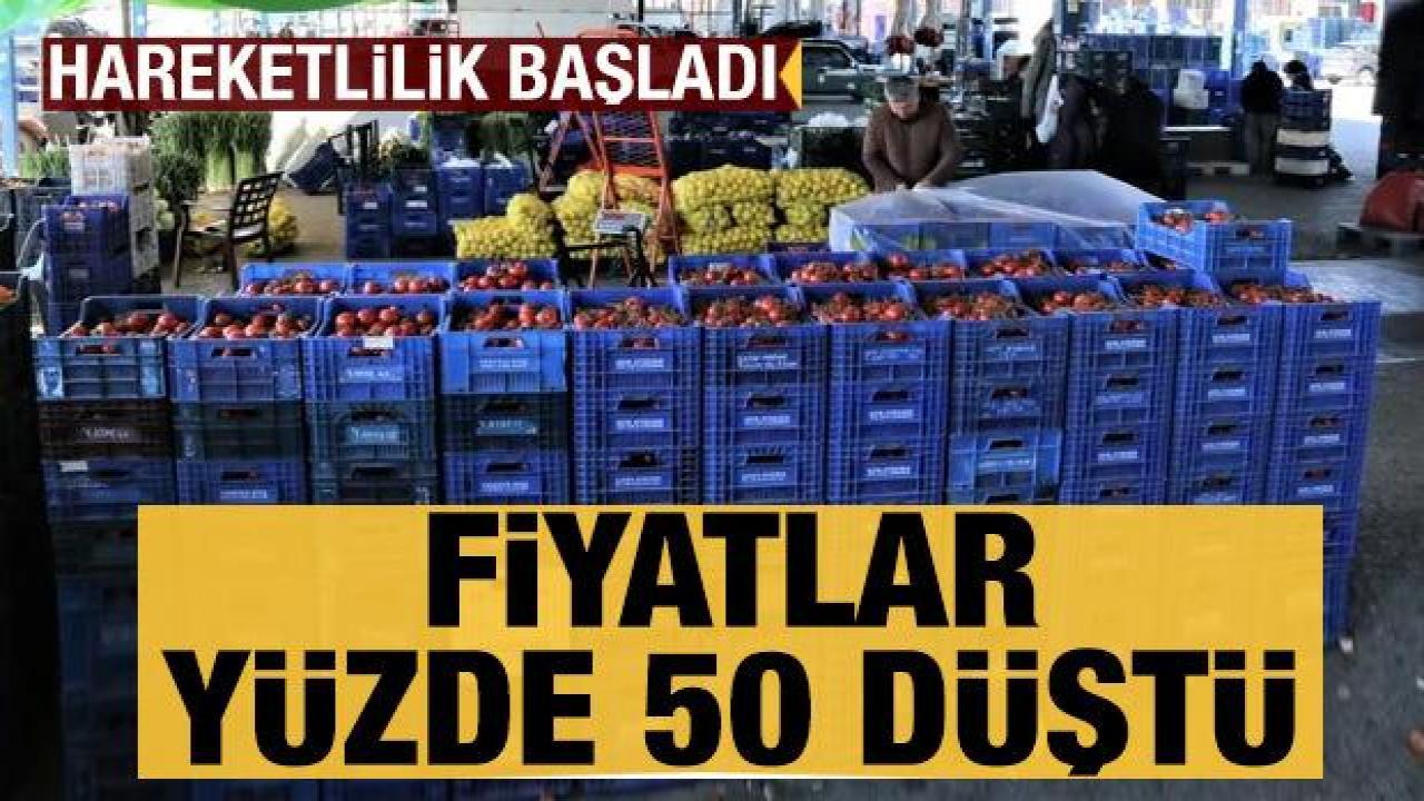 Hareketlilik başladı! Sebze-mevye fiyatları yüzde 50 düştü