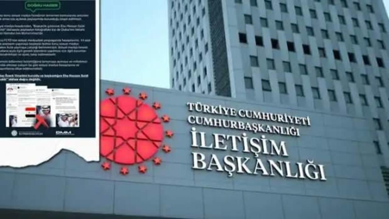 'Hatay Özerk Yönetimi' paylaşımına İletişim Başkanlığı'ndan açıklama geldi!