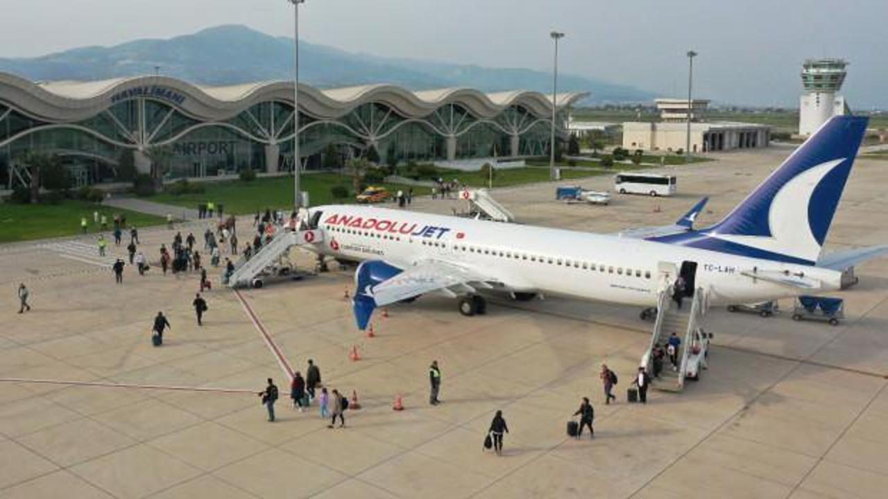 Hatay'a uçuşlar yeniden başladı