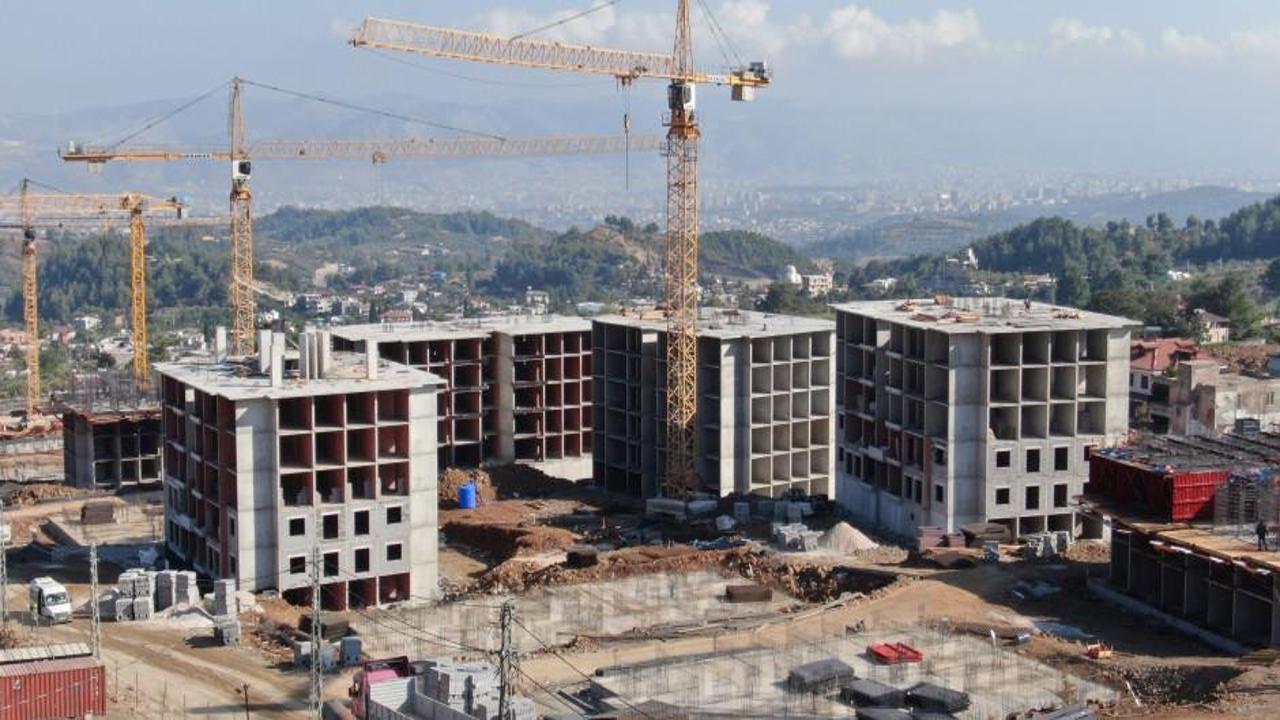 Hatay'da afet konutları Kasım ayında teslim edilecek