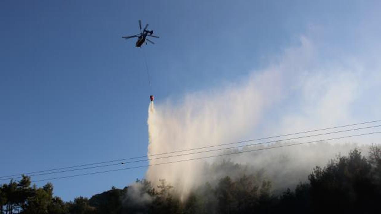Hatay'da çıkan orman yangını kontrol altında