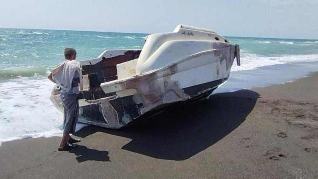 Hatay'da karaya vuran tekneyle ilgili soruşturma başlatıldı