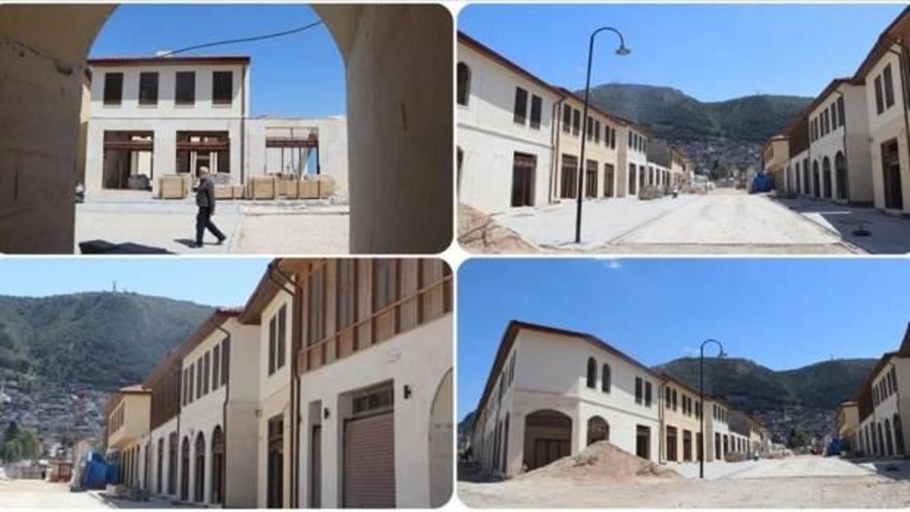 Hatay’da tarihi Uzun Çarşı çevresinde ticari hayat yeniden canlanıyor!