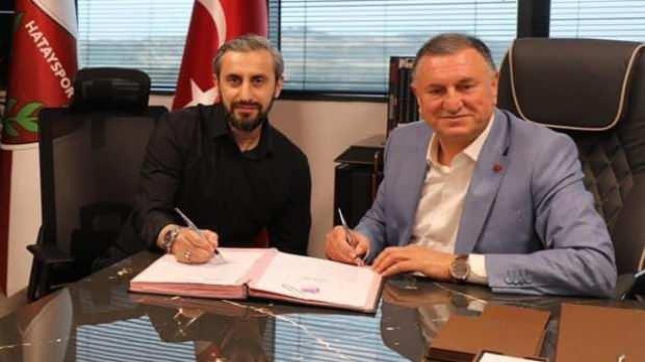 Hatayspor'da Serkan Özbalta dönemi resmen başladı!