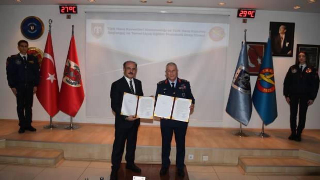 Hava Kuvvetleri Komutanlığıyla THK arasında  dev protokol